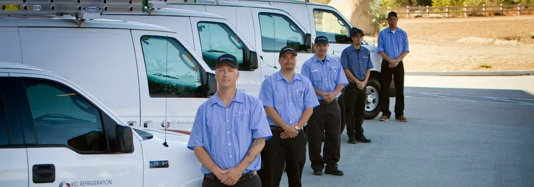 KIC Refrigeration crew ready for Mini Split Repair jobs across Englewood